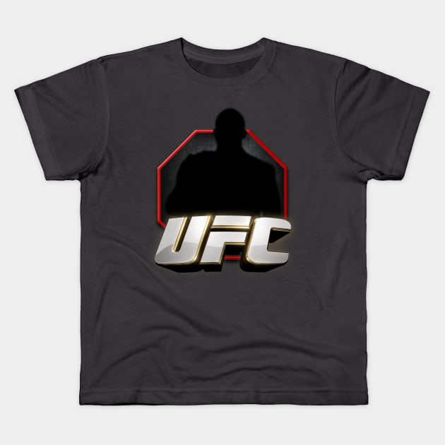Unknown UFC fighter 2 Kids T-Shirt by Semenov